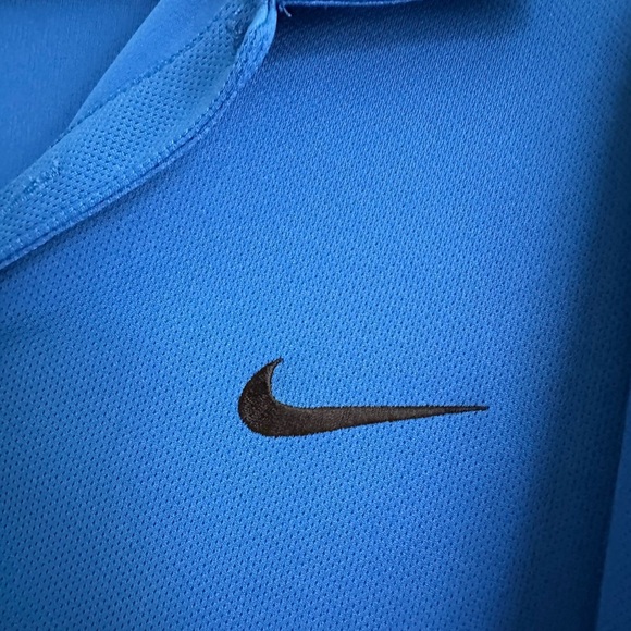 Nike Dri Fit Royal Blue Polo size Large - Picture 2 of 4